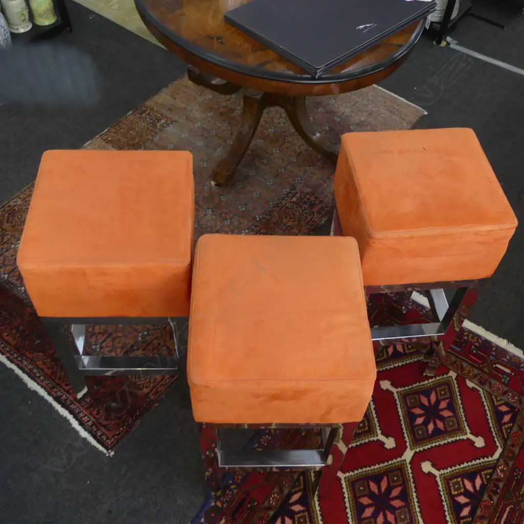 3 KITCHEN STOOLS 350x350x750mm Image 1++