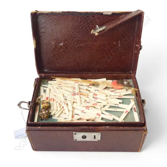 MAH JONG SET, CASED W.240mm