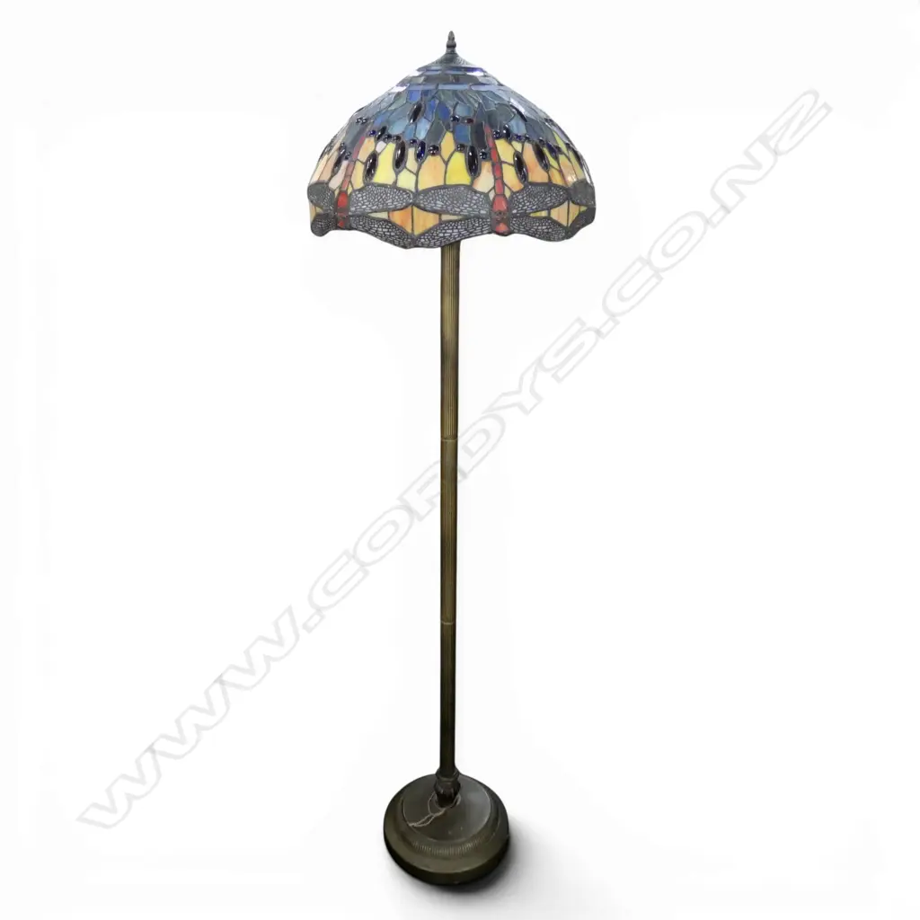 TIFFANY STYLE STANDARD LAMP H.1600mm Image 1++