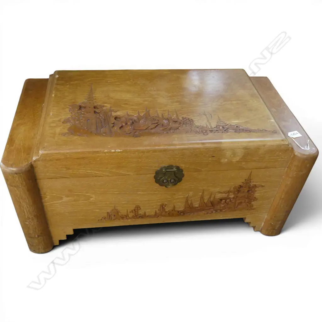 MEDIUM SIZE CAMPHORWOOD BOX L800MM Image 1++