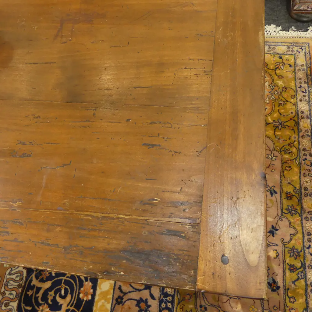 FRENCH ELM SERVERY TABLE 1980x725x725mm 1 DRAWER ON LONG SIDE Image 1++