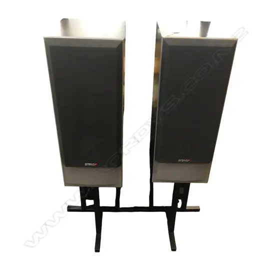 PR OF ENERGY STEREO SPEAKERS W. STANDS MODEL 4.1E 