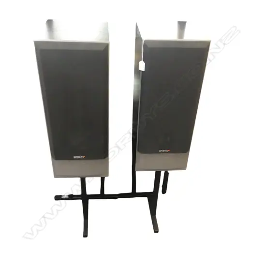 PR OF ENERGY STEREO SPEAKERS W. STANDS MODEL 4.1E 