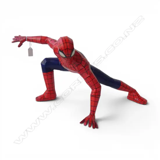HAND MADE CARDBOARD SPIDERMAN BY STEFSKI NZ W.550mm