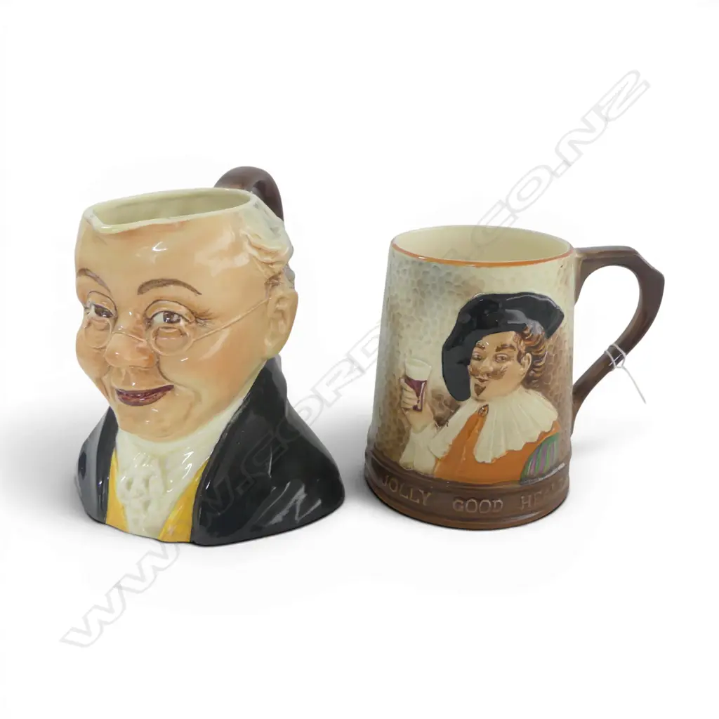 FALCON WARE CHARACTER JUG H150MM & FALCON WARE MUG H130MM Image 1++
