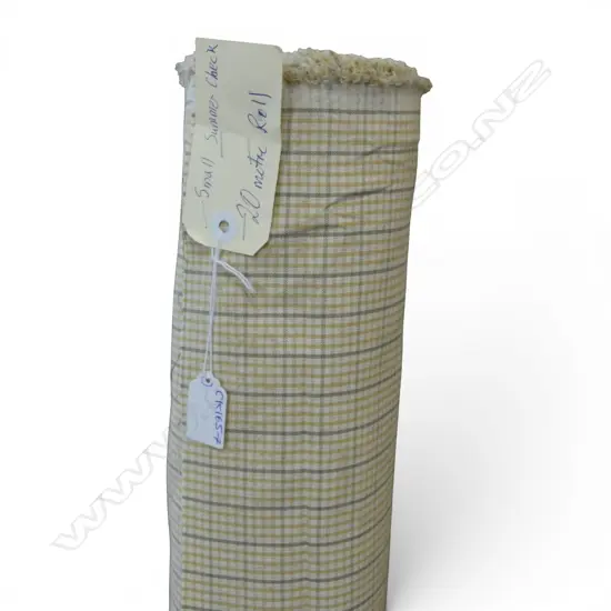 FABRIC BOLT; SMALL SUMMER CHECK, 20M