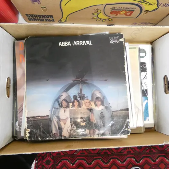ASST. RECORDS; ABBA ARRIVAL ETC
