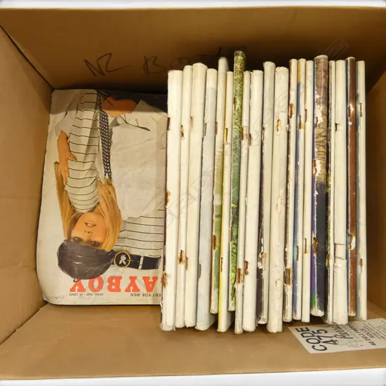 1960s PLAYBOY MAGAZINES