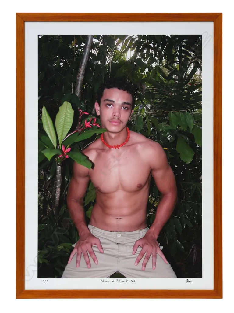 **RTV**Gary Lee (1952-) 'Shannon as Billiamook', Aus 2004, colour digital photographic print, framed, 900 x 612mm Image 1++