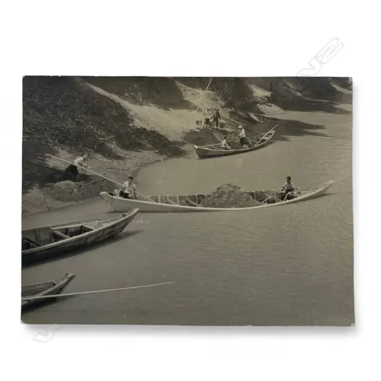 Theo Schoon ‘Balinese river scene’, Indonesia c.1938, photographic print, 152 x 202mm