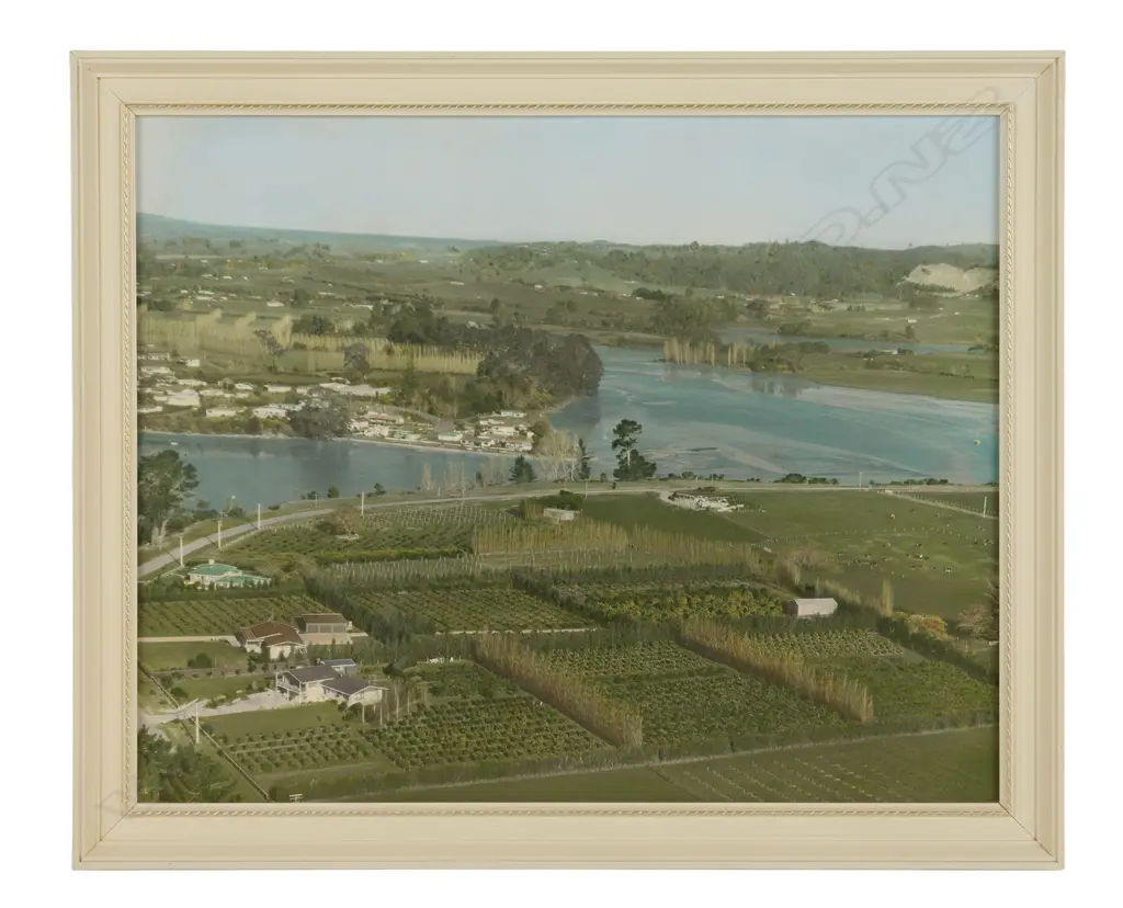 White's Aviation Ltd ‘Unidentified location’, c.1965, coloured gelatin silver photographic print, framed, 390 x 490mm Image 1++