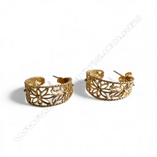 PR 9CT EARRINGS 3gms
