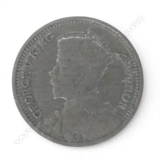 NZ 1935 THREEPENCE COIN King George V. Note: Only just over 40,000 minted