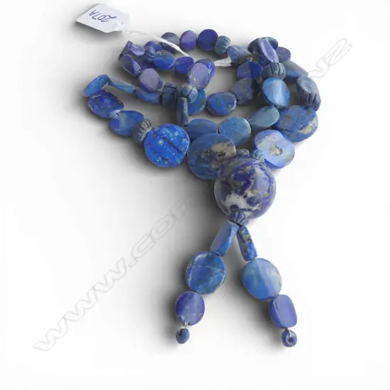 LAPIS LAZULI NECKLACE L.410mm