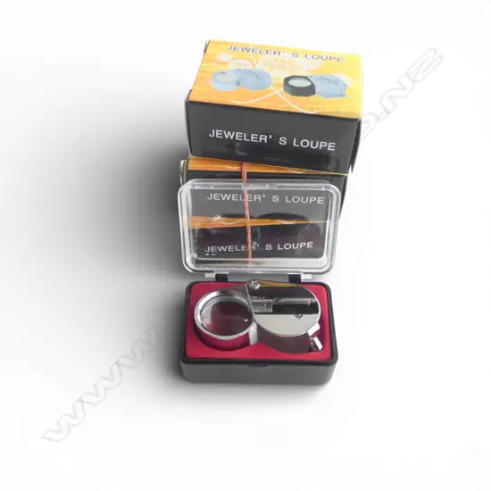 3 BOXED JEWELLERS EYE LOUPES TRIPLET