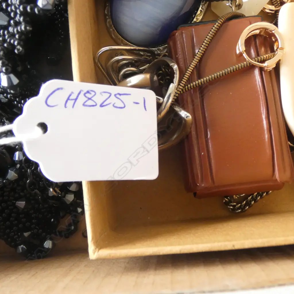 ASST. COSTUME JEWELLERY including soviet era pocket watch Image 1++