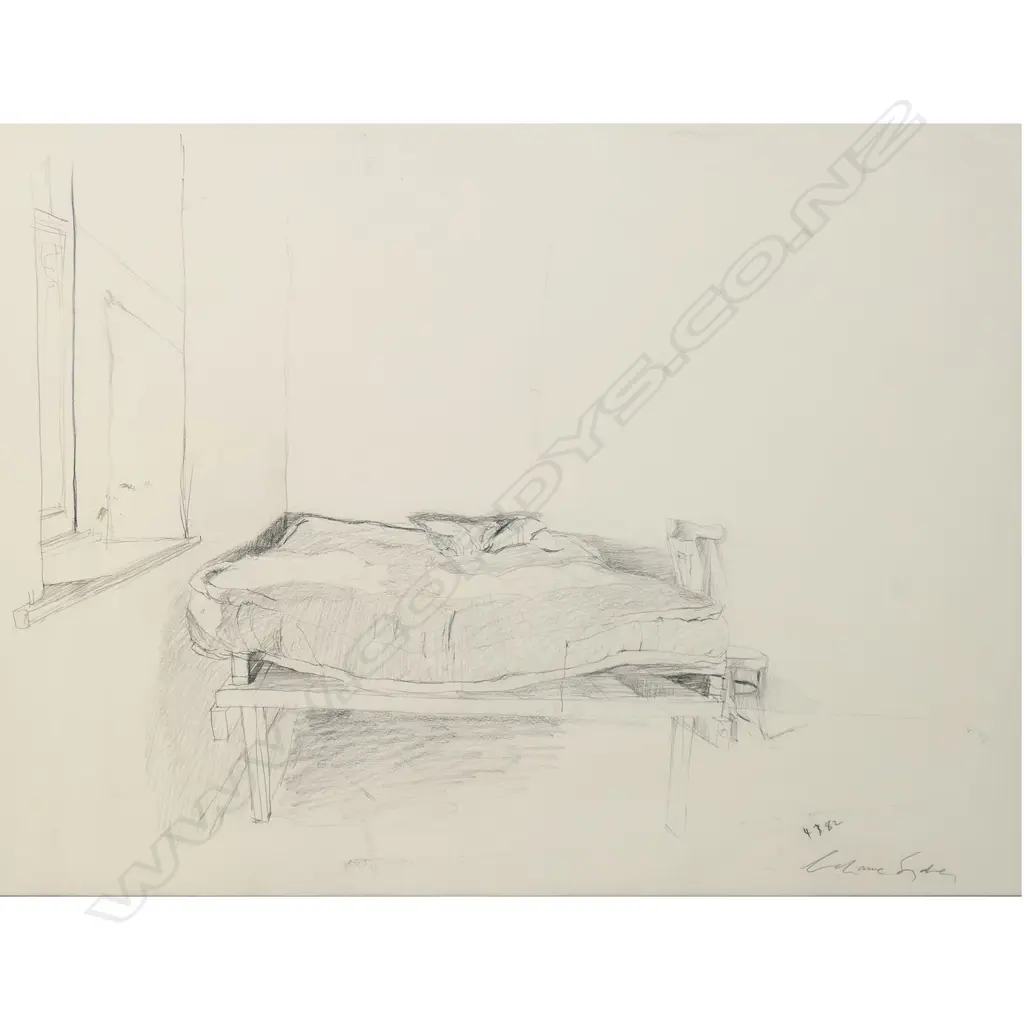 Sir Grahame Sydney (b.1948) ‘Joe 90's’ Bed Bendigo II, Image 1++