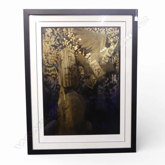 JIMMY JAMES KOURATORAS 'KARAKIA' PRINT 1/25 2019 845x605mm