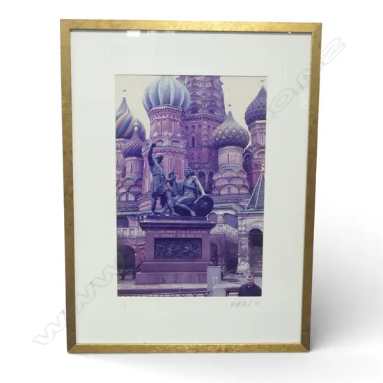 MATT CLARK, PHOTOGRAPH OF ST BASILS CATHEDRAL, 450 X 300MM