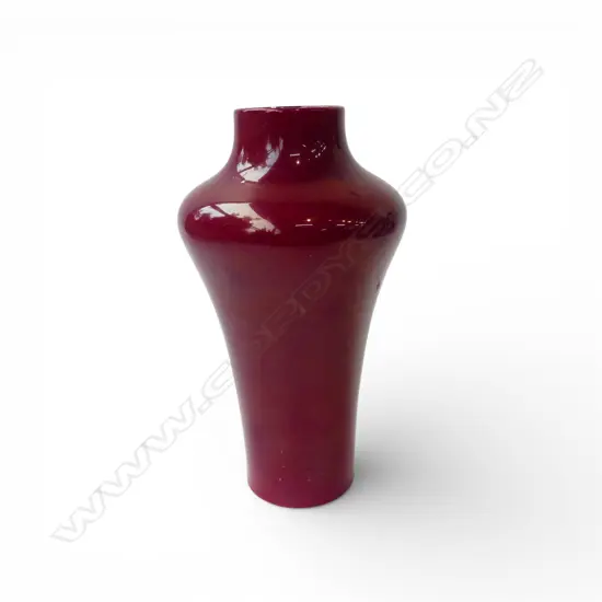 ROYAL DOULTON FLAMBE VASE. H.185mm