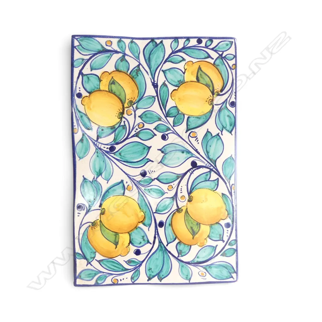CORSO DI FIORI B/W LEMON TILE 295x195mm Image 1++