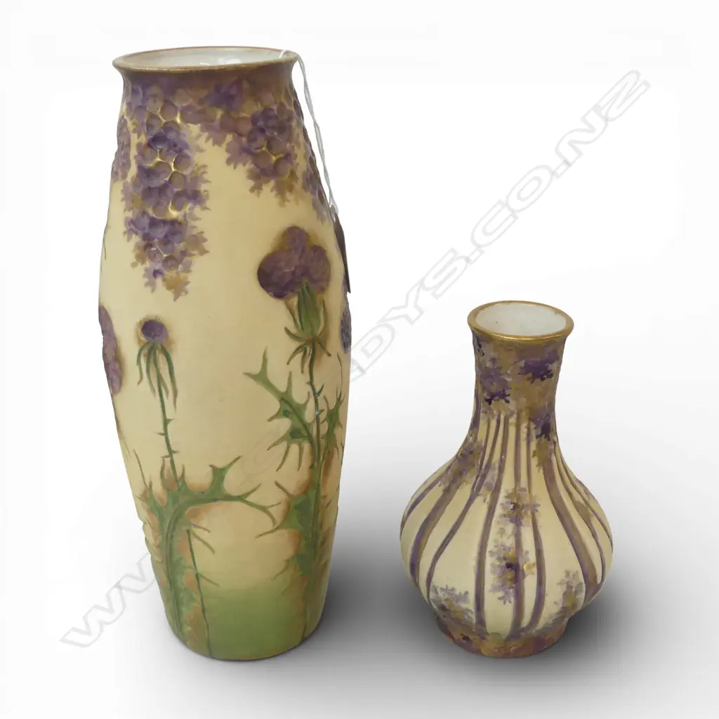 2 AMPHORA VASES H.265mm Image 1++