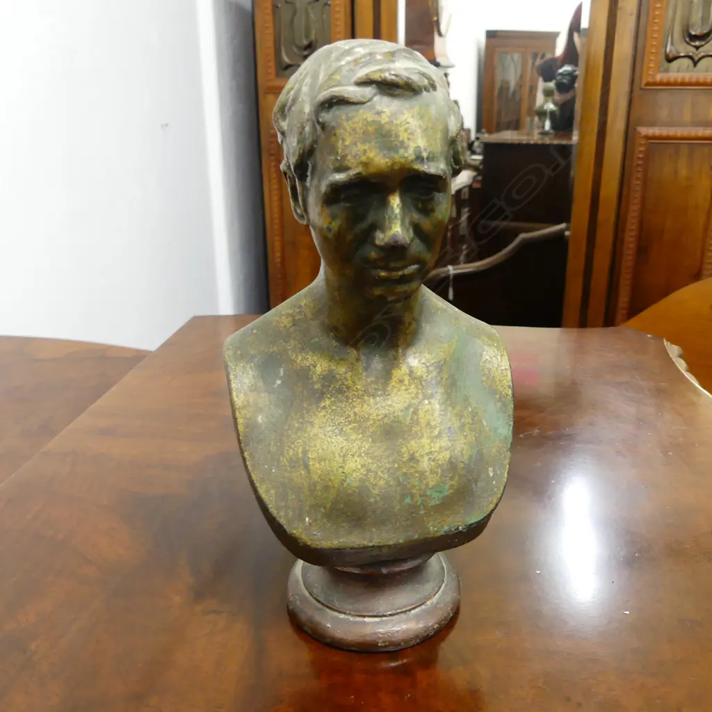 BRONZE BUST H.210mm Image 1++