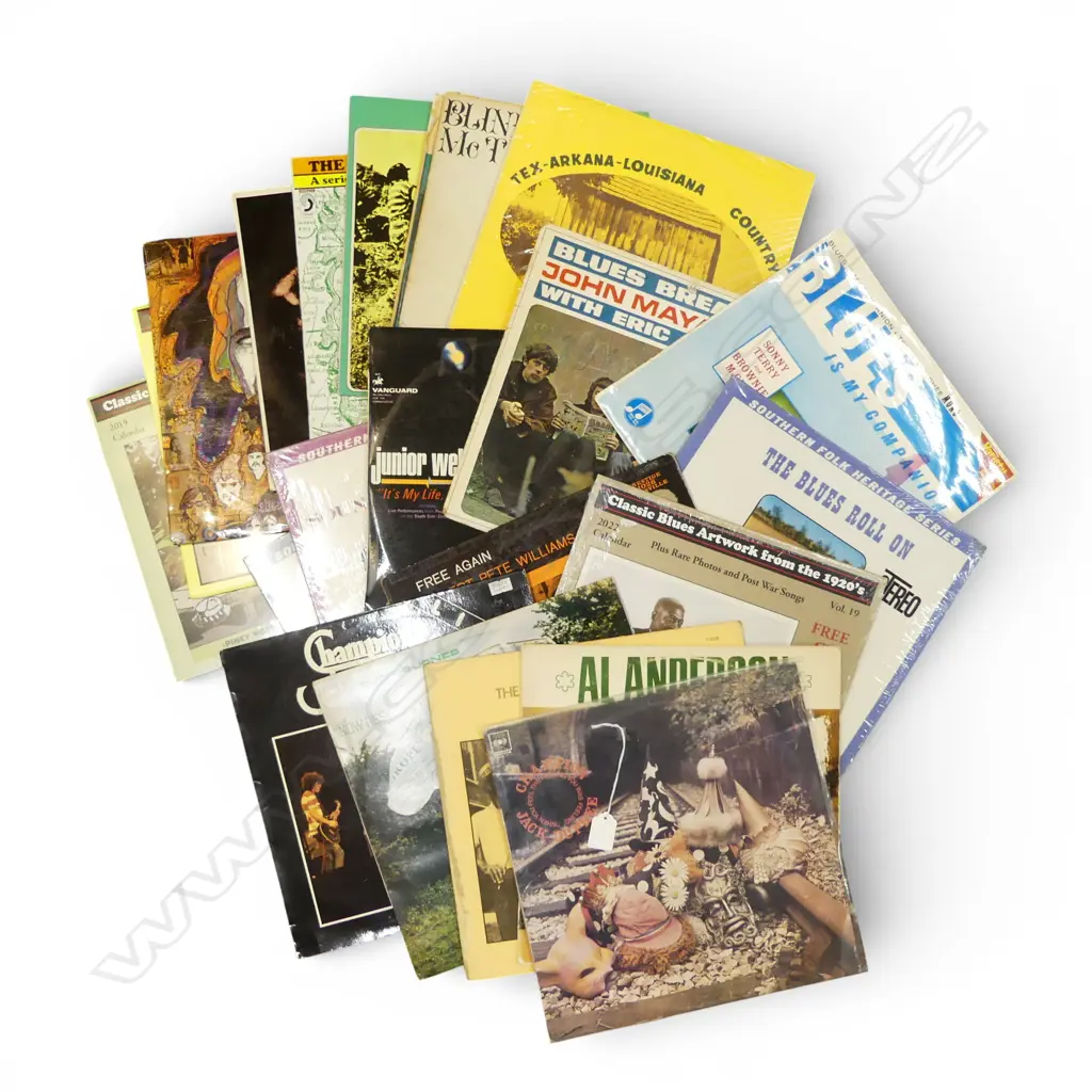 ASST. BLUES LPs APPROX 20 ex Midge Marsden Collection Image 1++