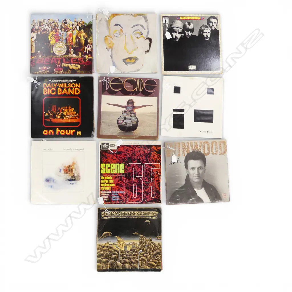 ASST. LPs, BOB DYLAN, BEATLES etc ex Midge Marsden Collection Image 1++