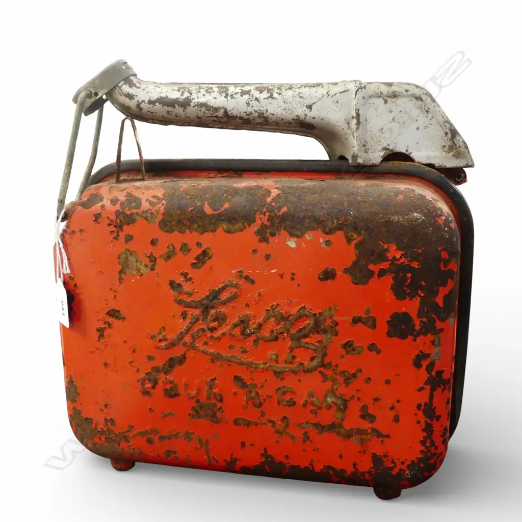 VINTAGE GAS CANNISTER W.340mm Image 1++