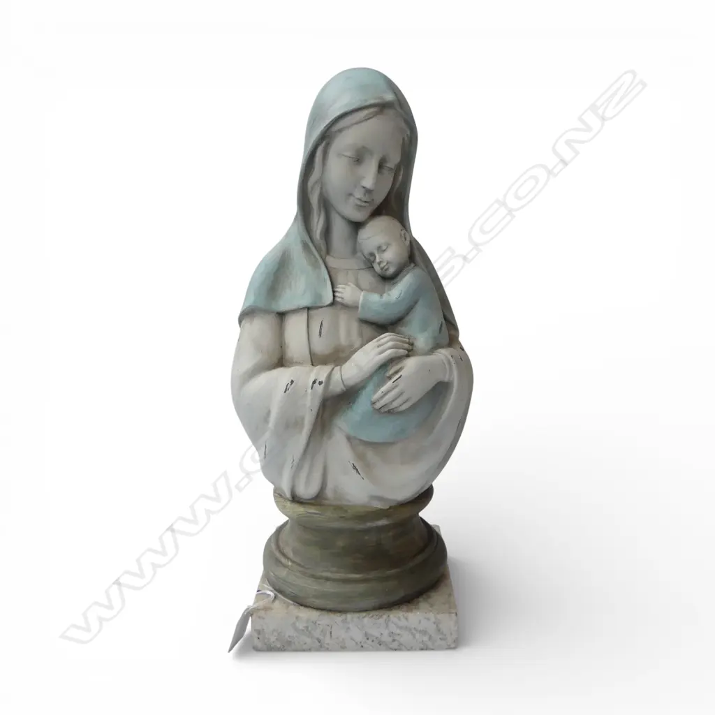 MADONNA AND CHILD BUST H.430mm Image 1++