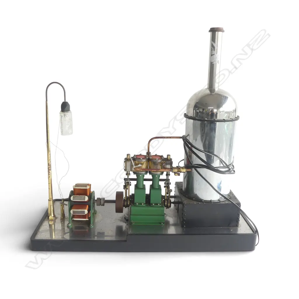 MODEL STEAM ENGINE L.470mm Image 1++