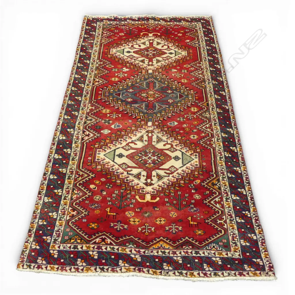 HAND KNOTTED WOOL PILE RUG 3000x1520mm Image 1++