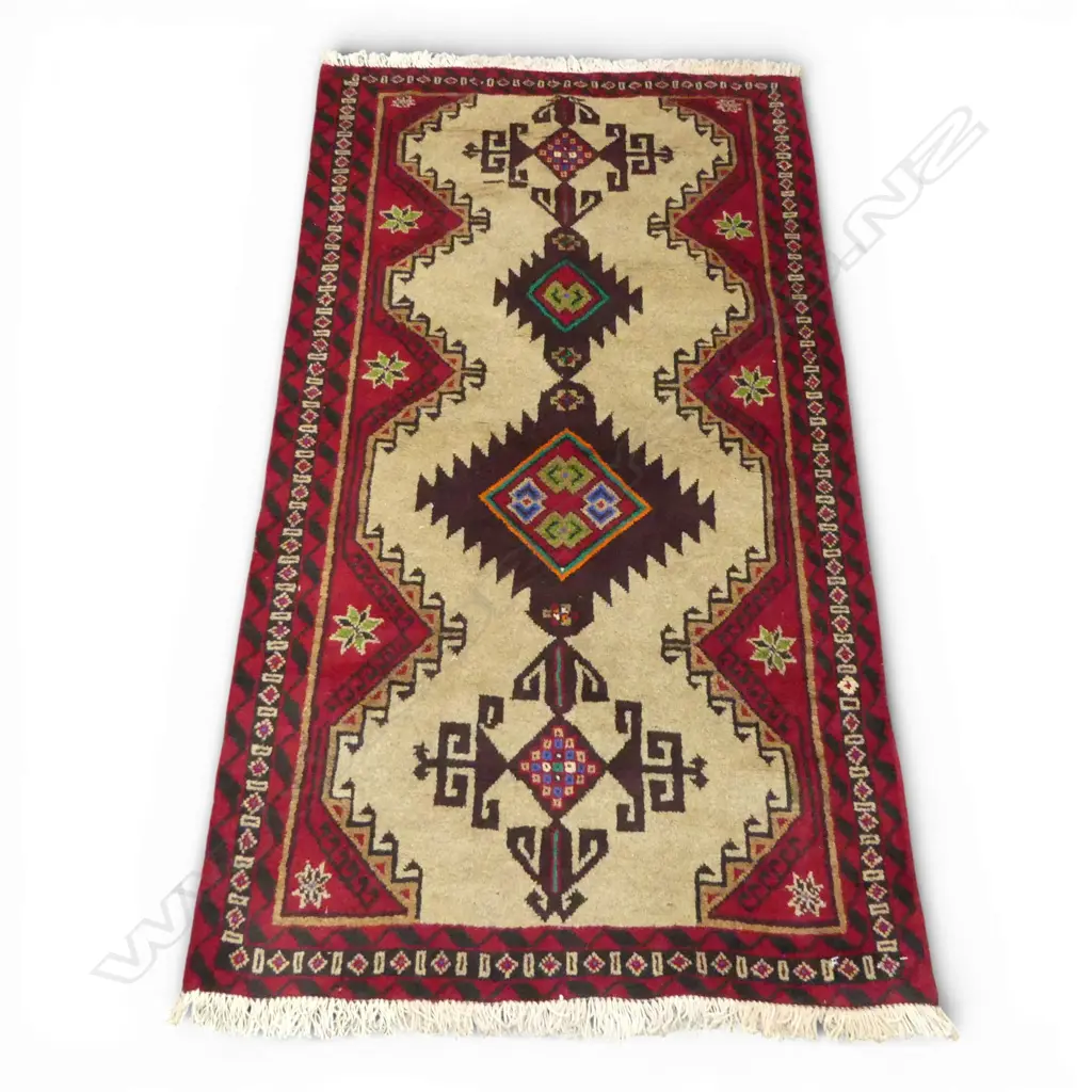 HAND KNOTTED WOOL PILE RUG 1720x980mm Image 1++