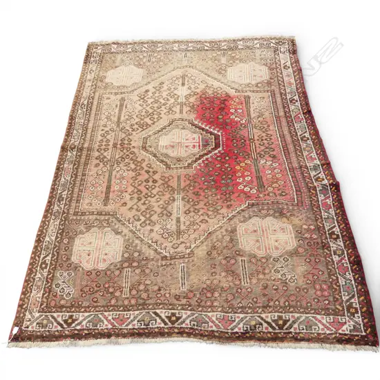 LG HAND KNOTTED ALL WOOL RUG 2750x1930mm SOME WEAR