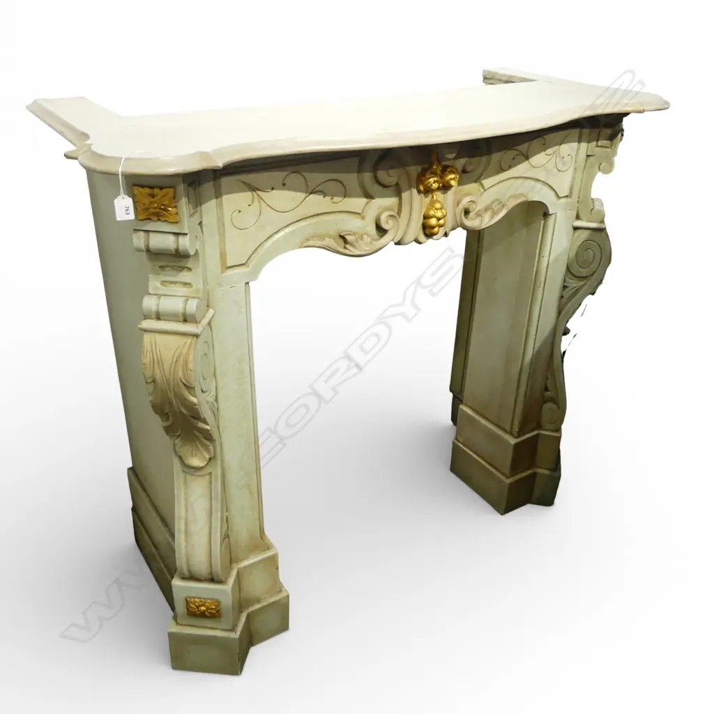 FRENCH PAINTED FIRE SURROUND 1330x560x1140mm Image 1++