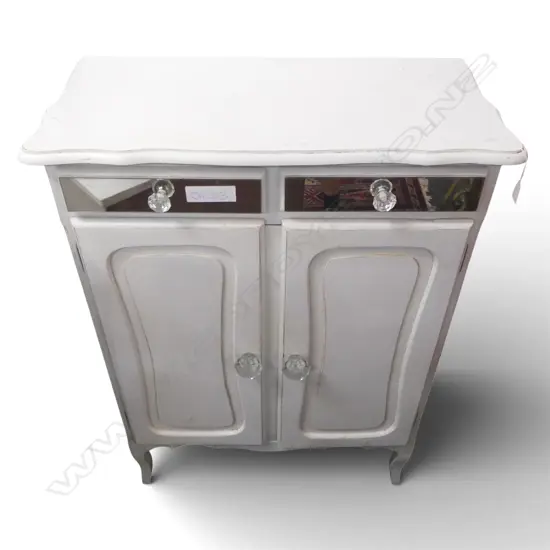 FRENCH WHITE PAINTED CABINET 755x380x1030mm
