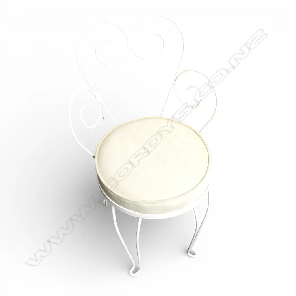 VINTAGE CHAIR, METAL FRAME Image 1++