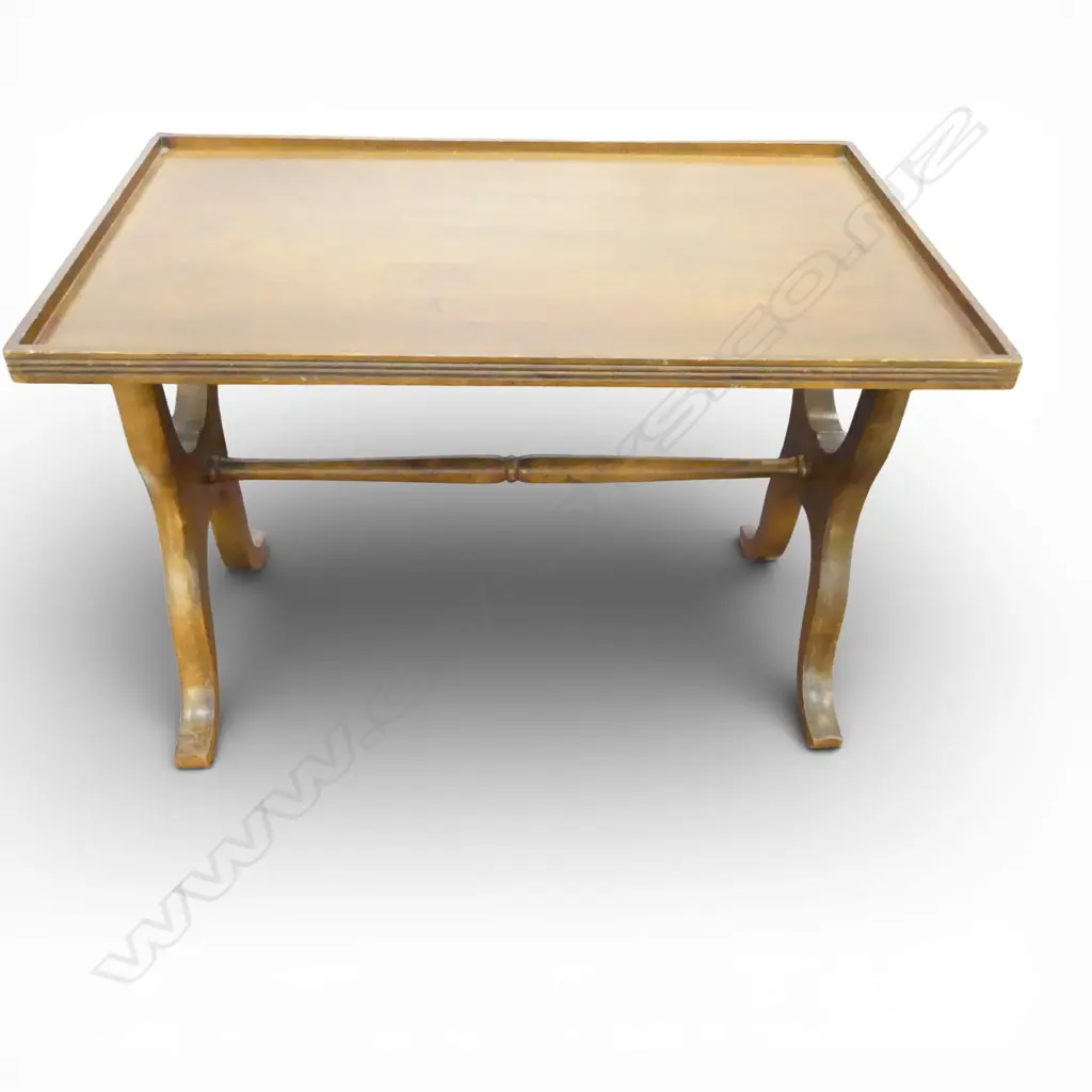 WOODEN SIDE TABLE W.625mm Image 1++