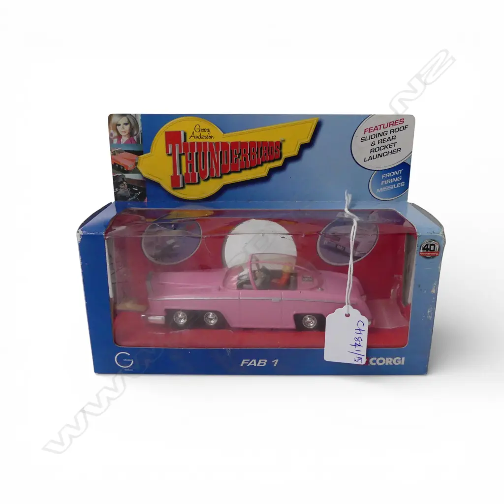 CORGI THUNDERBIRDS FAB1 LADY PENELOPE AND PARKER  BOXED Image 1++