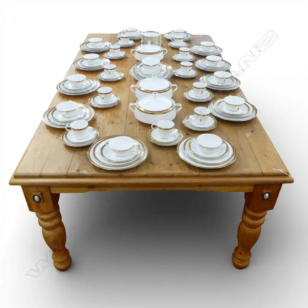 PINE DINING TABLE 2100x1200x660mm Image 1++