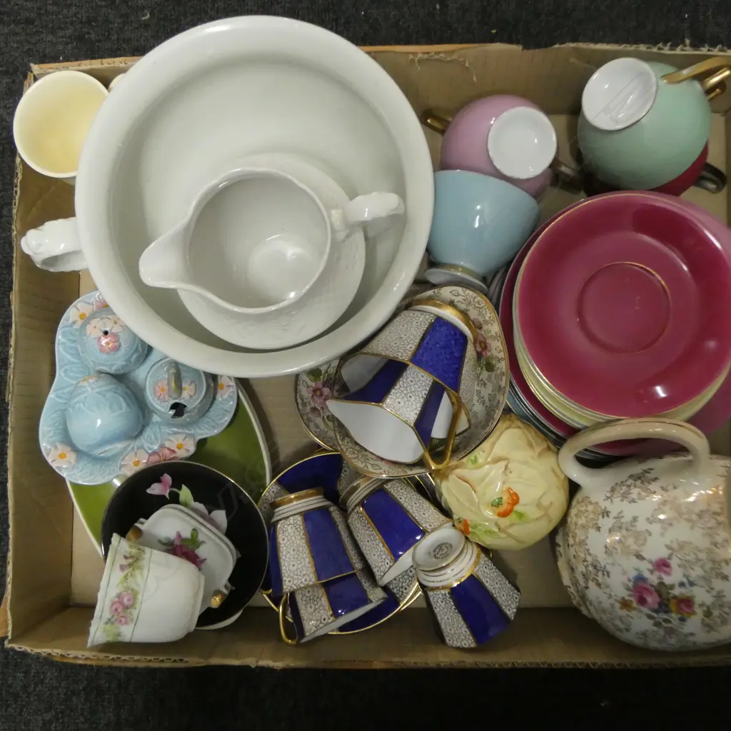 ASST. CHINA & PORCELAIN INCLDS ROYAL STAFFORD COFFEE SET Image 1++