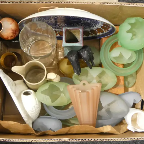 ASST. DEPRESSION GLASS ETC