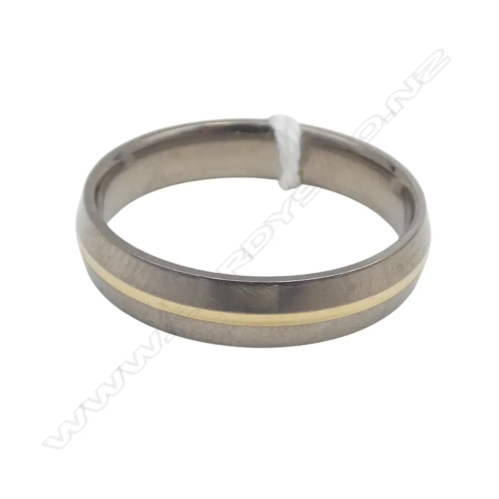 TITANIUM RING, 2.5gms SIZE X Image 1++