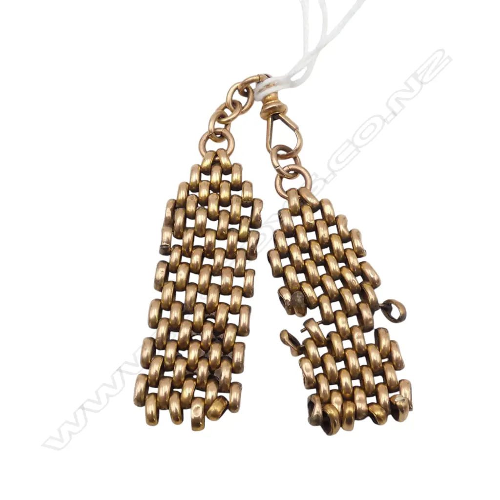 9ct DOG CLIP ON  STRAP testing around 10ct 11.58gms Image 1++