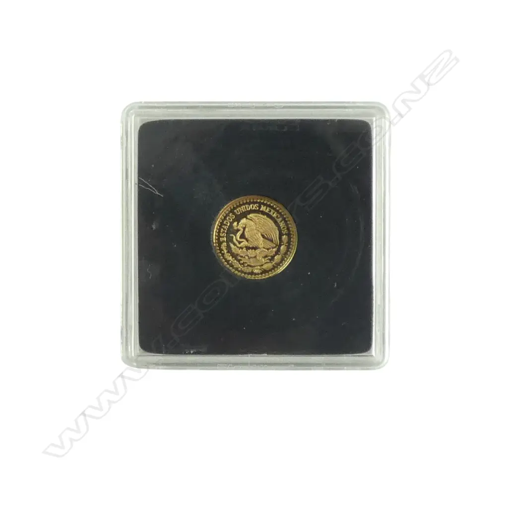 MEXICAN 1/10oz .999 GOLD COIN 2017 PROOF Image 1++