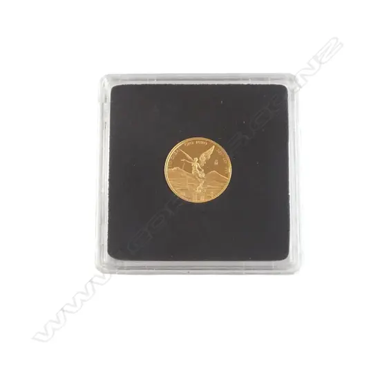 MEXICAN 1/10oz .999 GOLD COIN 2017 PROOF