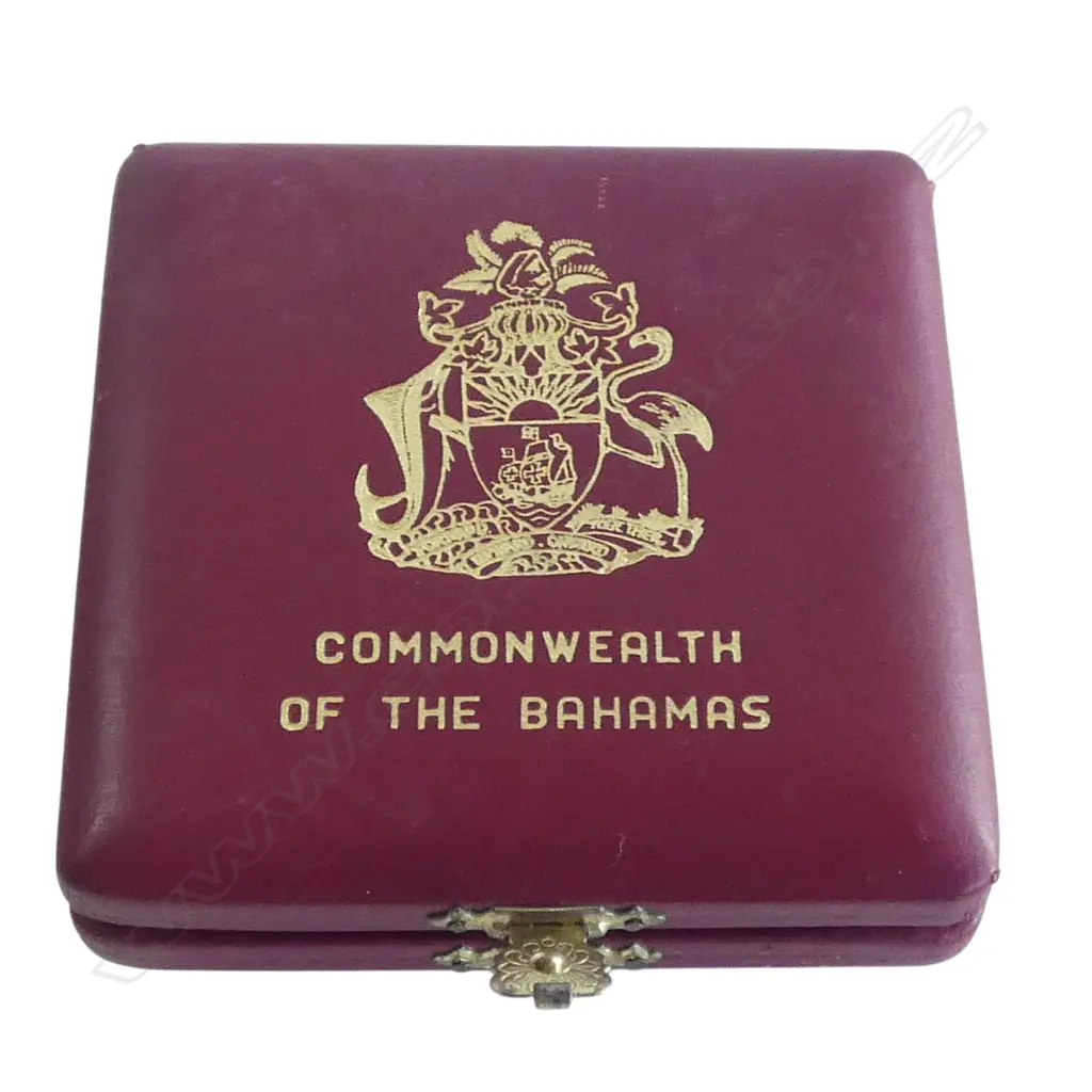 22CT BAHAMAS 1975 $50 PROOF COIN 2.7gms Image 1++