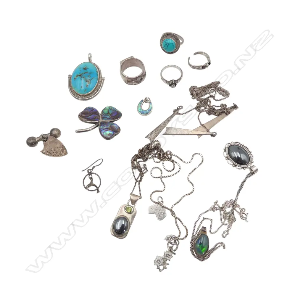 ASST STG SIL JEWELLERY W.77G TW Image 1++