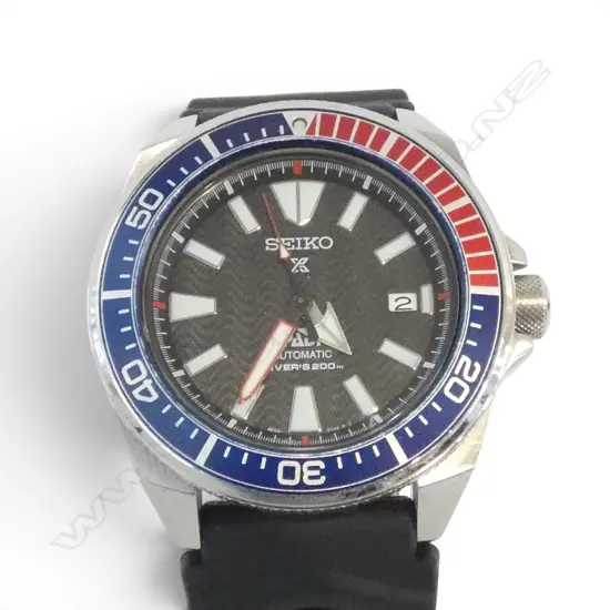 SEIKO AUTOMATIC DIVE WATCH, PADI EDITION, RUNNING
